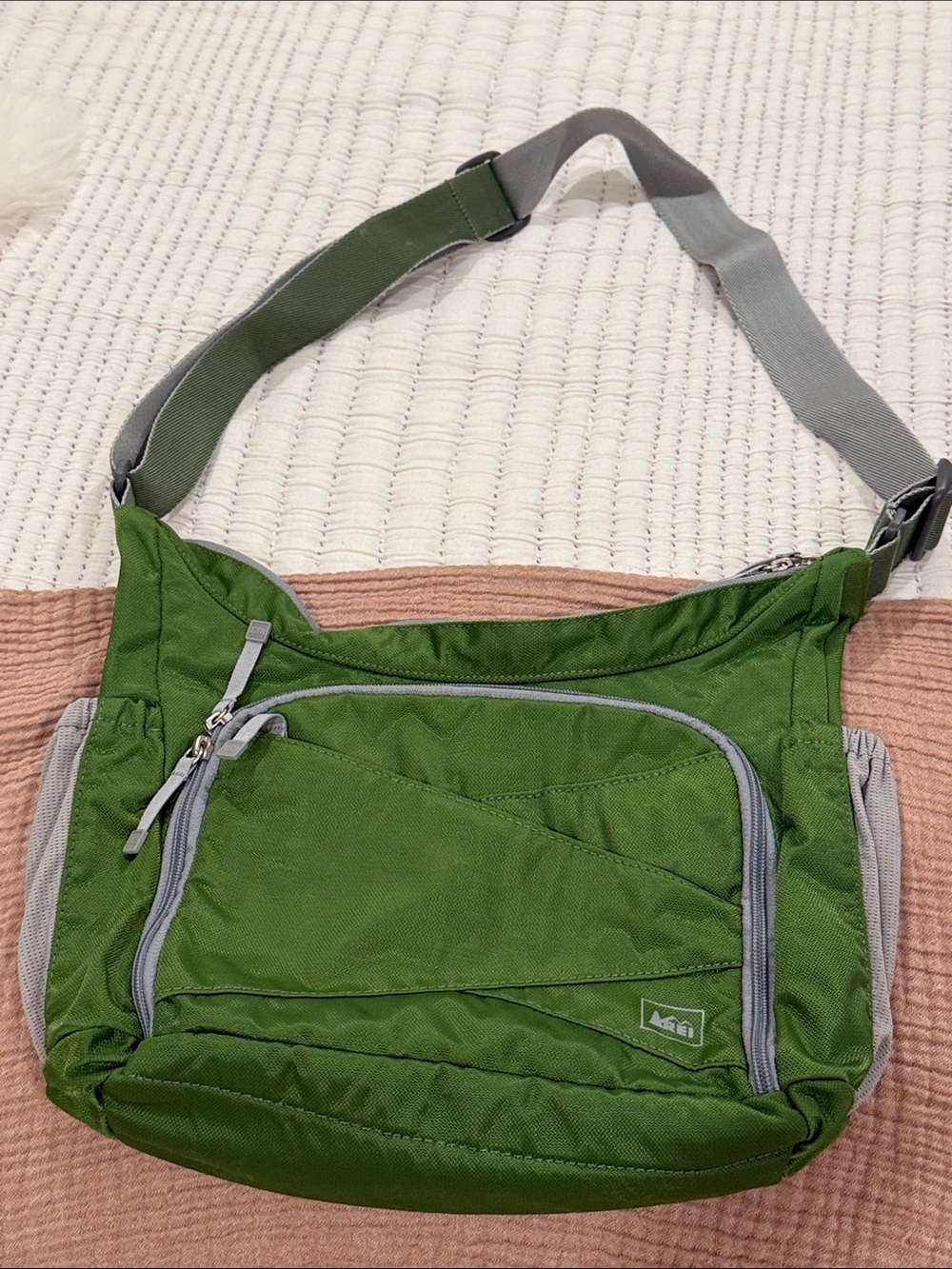 Green REI Green Crossbody Sling Bag